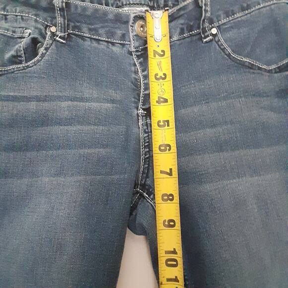 Red Camel Jeans Women's Size 11 Blue Denim Bootcut Jeans Embroidered - Picture 7 of 8